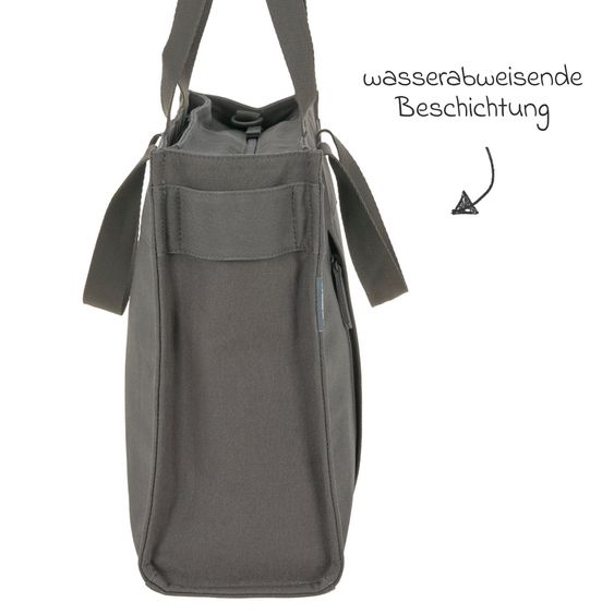 Lässig Wickeltasche Tote Up Bag - Anthracite