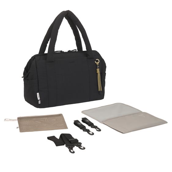 Lässig Wickeltasche Yula Weekender Bag - Black