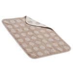 Auflage Topper für Wickelauflage Matty aus Bio-Baumwolle - Organic - Cappucino