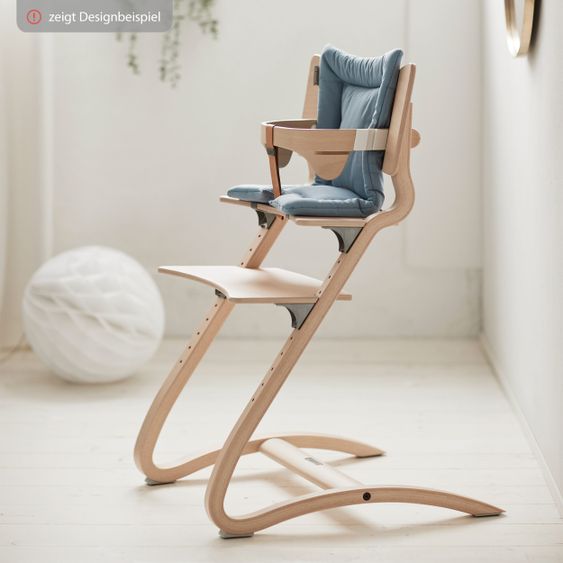 Leander Hochstuhl Classic stabil, individuell einstellbar, mitwachsend - Whitewash