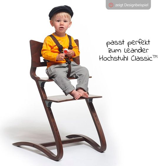 Leander Safety belt for high chair Classic - Brown
