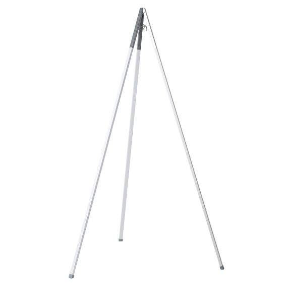 Leander Stativ mit Alu-Gestell für Wiege Classic - Weiß Alu