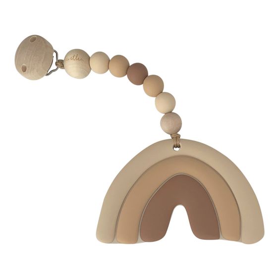 Leo et Lea Beißkette - Rainbow Nude - Beige