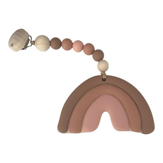 Leo et Lea Beißkette - Rainbow Nude - Rose
