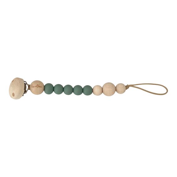 Leo et Lea Schnullerkette - Sunset - Sage
