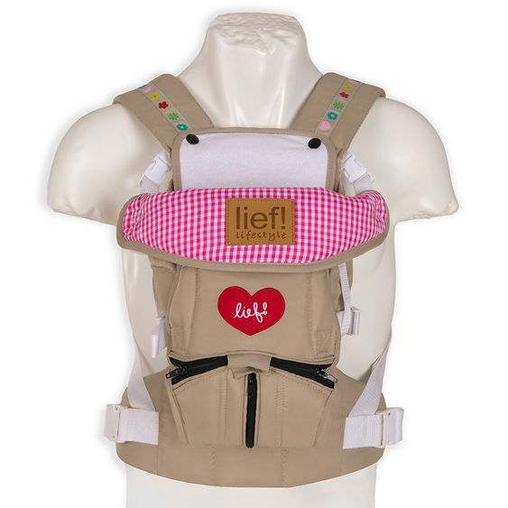 Lief Babytrage 3-Way Carrier - Lief Girl