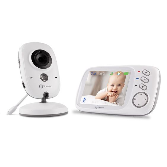 Lionelo Babyphone inkl. Babymonitor - Babyline 6.1 - Weiss