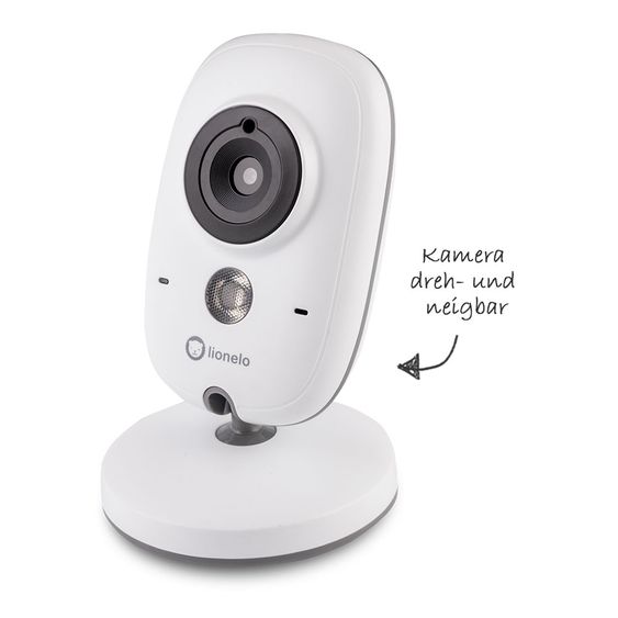 Lionelo Babyphone inkl. Babymonitor - Babyline 6.1 - Weiss