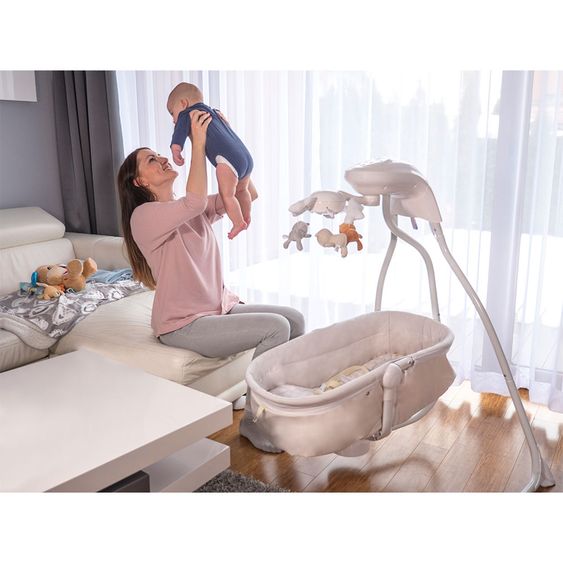 Lionelo Babyschaukel - Henny - Beige