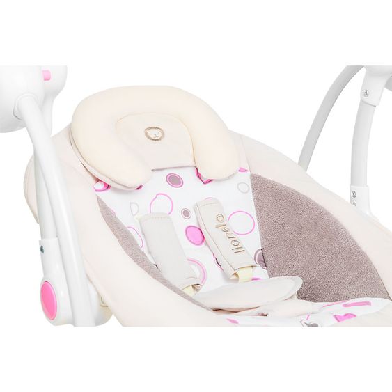 Lionelo Babyschaukel - Ruben - Pink