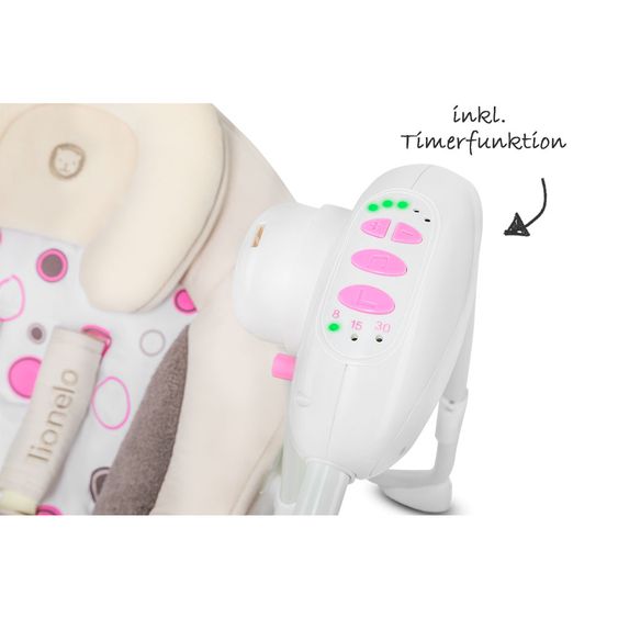 Lionelo Babyschaukel - Ruben - Pink