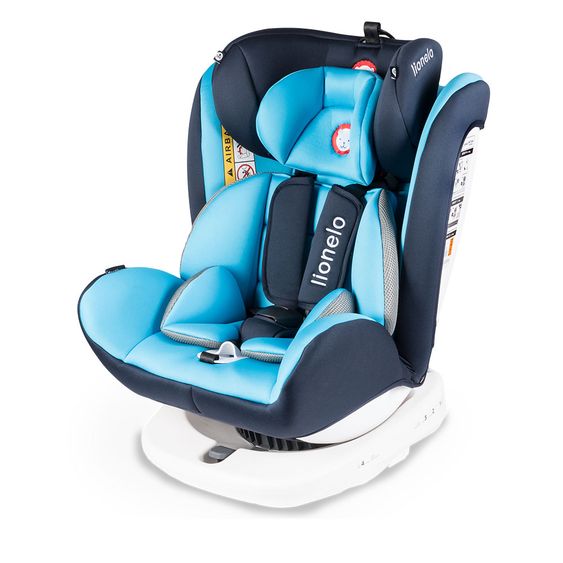 Lionelo Kindersitz - Bastiaan 360° - ISOFIX - Blau / Weiß