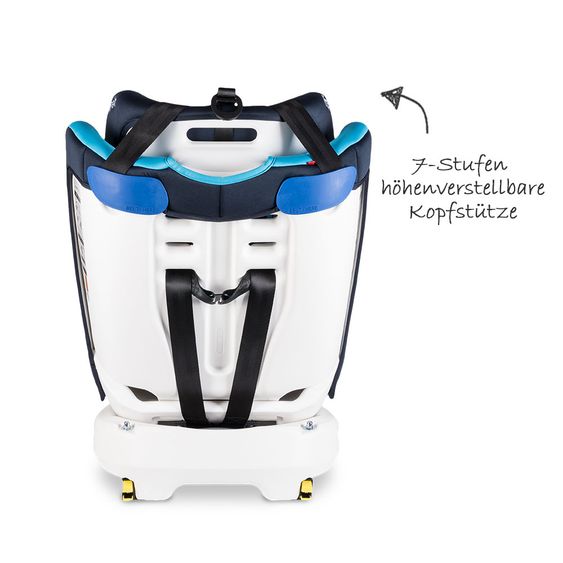 Lionelo Kindersitz - Bastiaan 360° - ISOFIX - Blau / Weiß