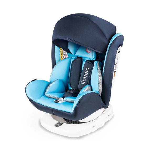 Lionelo Kindersitz - Bastiaan 360° - ISOFIX - Blau / Weiß