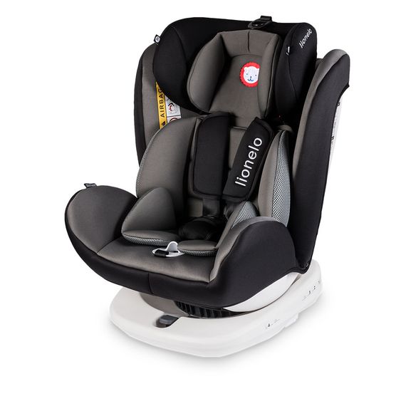 Lionelo Kindersitz - Bastiaan 360° - ISOFIX - Grau / Weiß
