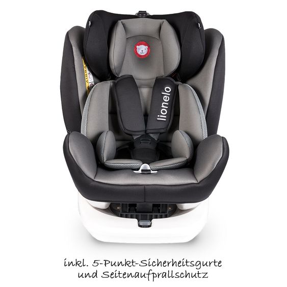 Lionelo Kindersitz - Bastiaan 360° - ISOFIX - Grau / Weiß