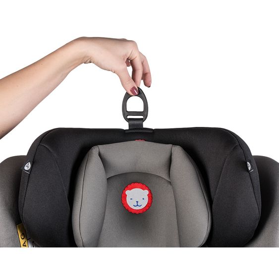 Lionelo Kindersitz - Bastiaan 360° - ISOFIX - Grau / Weiß