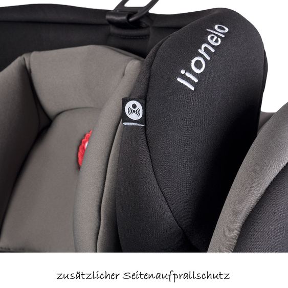 Lionelo Kindersitz - Bastiaan 360° - ISOFIX - Grau / Weiß