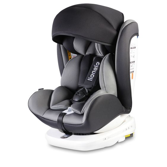 Lionelo Kindersitz - Bastiaan 360° - ISOFIX - Grau / Weiß