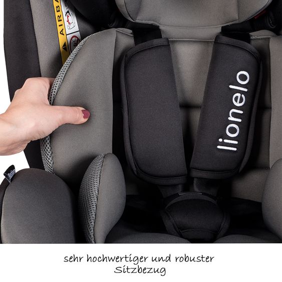 Lionelo Kindersitz - Bastiaan 360° - ISOFIX - Grau / Weiß