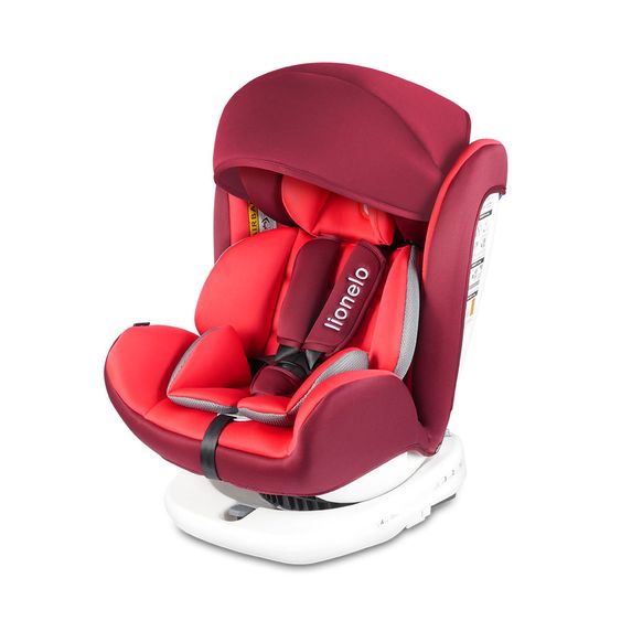 Lionelo Kindersitz - Bastiaan 360° - ISOFIX - Rot / Weiß