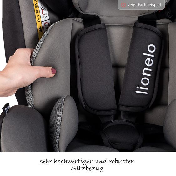 Lionelo Kindersitz - Bastiaan 360° - ISOFIX - Rot / Weiß