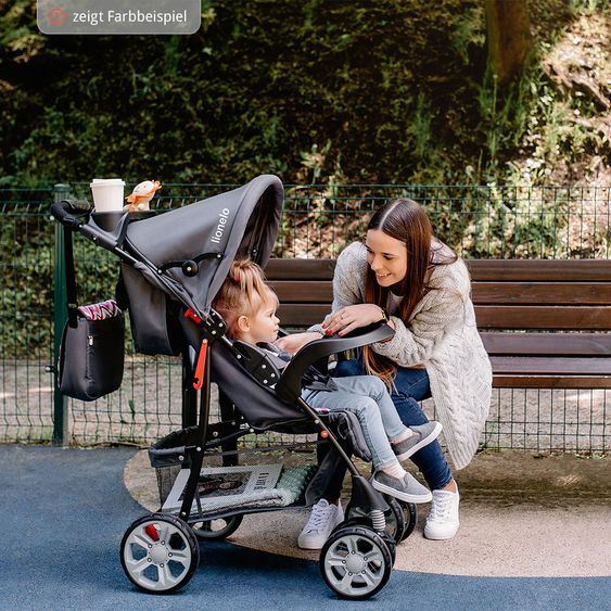 Lionelo Kinderwagen & Buggy - Emma Plus - Blau / Grau