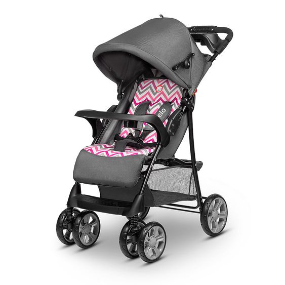 Lionelo Kinderwagen & Buggy - Emma Plus - Pink / Grau