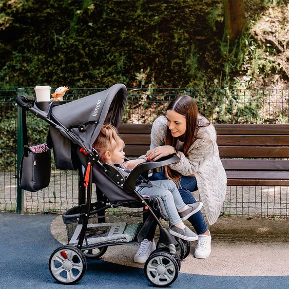 Lionelo Kinderwagen & Buggy - Emma Plus - Pink / Grau