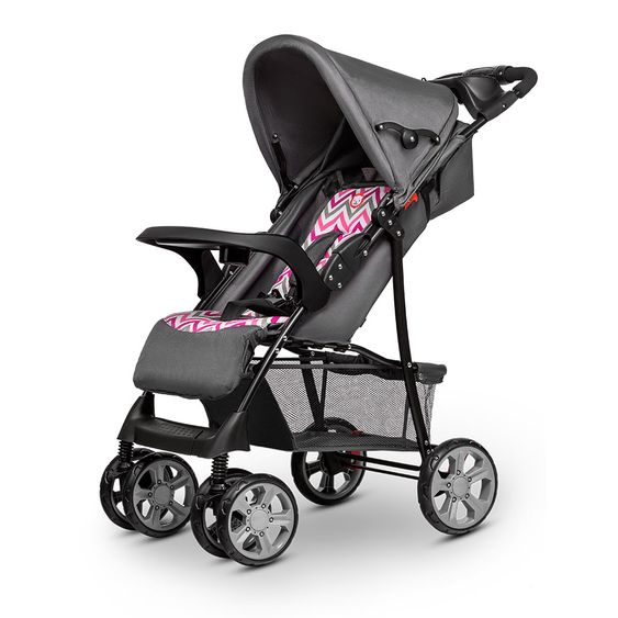Lionelo Kinderwagen & Buggy - Emma Plus - Pink / Grau