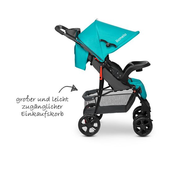Lionelo Kinderwagen & Buggy - Emma Plus - Türkis