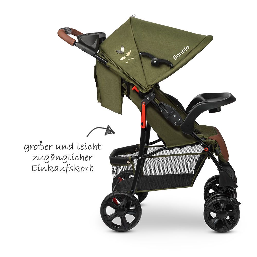 Lionelo Kinderwagen & Buggy - Emma Plus - Waldgrün