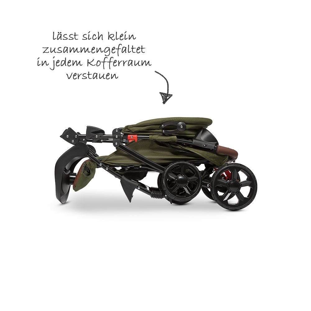 Lionelo Kinderwagen & Buggy - Emma Plus - Waldgrün