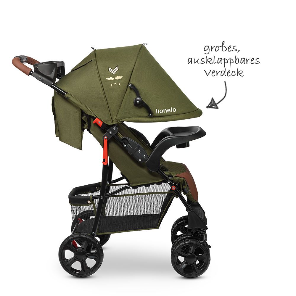 Lionelo Kinderwagen & Buggy - Emma Plus - Waldgrün