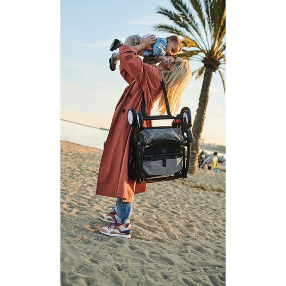 Lionelo Kinderwagen & Buggy - Julie - Schwarz / Grau