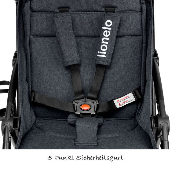 Lionelo Kinderwagen & Buggy - Julie - Schwarz
