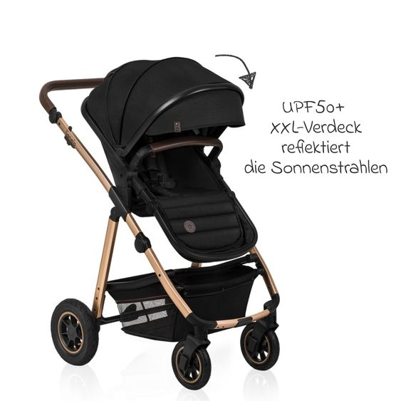 Lionelo Passeggino Amber 2 in 1 - Nero Onice