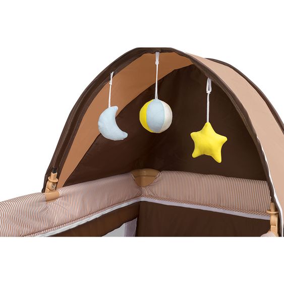 Lionelo Reisebett - Sven-Plus - Braun / Beige