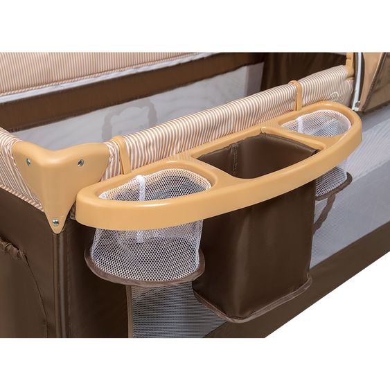 Lionelo Reisebett - Sven-Plus - Braun / Beige