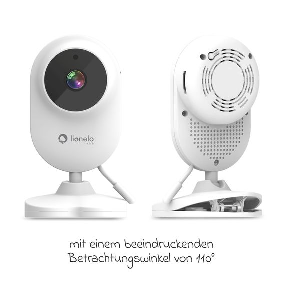 Lionelo Video baby monitor Babyline 6.2 Baby Camera - Bianco