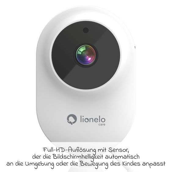 Lionelo Video baby monitor Babyline 6.2 Baby Camera - Bianco