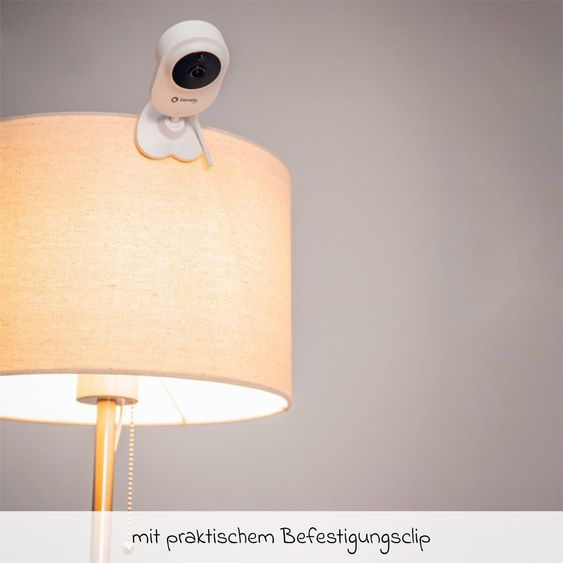 Lionelo Video baby monitor Babyline 6.2 Baby Camera - Bianco