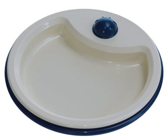 Lockweiler Thermo-Teller - Marine Beige