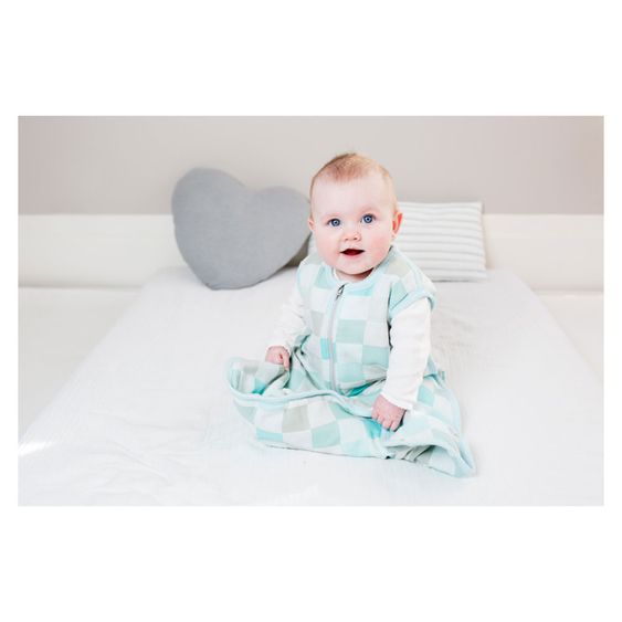 Lulujo Babyschlafsack Luxe Sleeping Bag - Aqua
