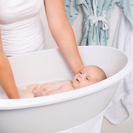 LUMA babycare 9-tlg. Bade- & Pflegeset - Light Grey