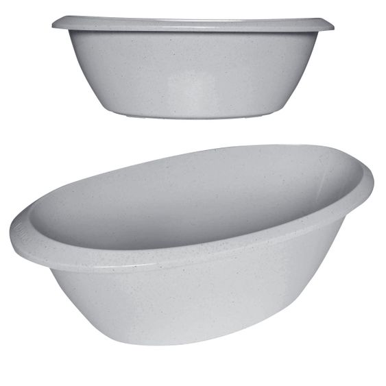 LUMA babycare 9-tlg. Bade- & Pflegeset - Light Grey