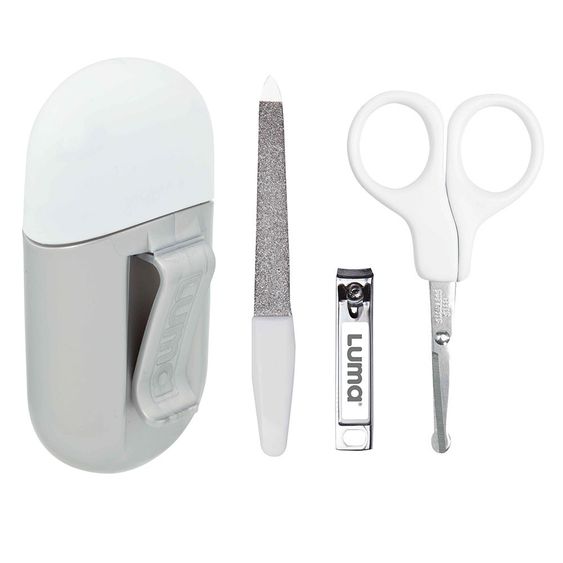 LUMA babycare 9-tlg. Bade- & Pflegeset - Sparkling Silver