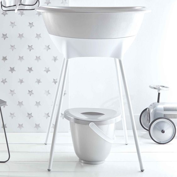 LUMA babycare 9-tlg. Bade- & Pflegeset - Sparkling Silver