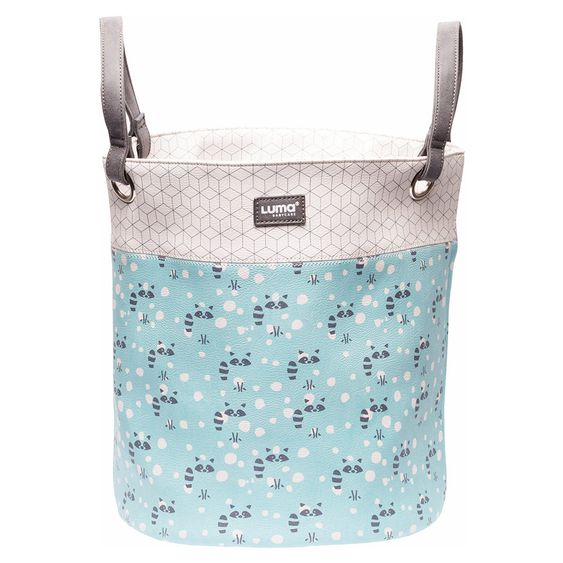 LUMA babycare Aufbewahrungskorb Groß - Racoon Mint