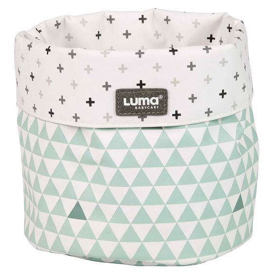LUMA babycare Cestino portaoggetti piccolo - Misty Mint